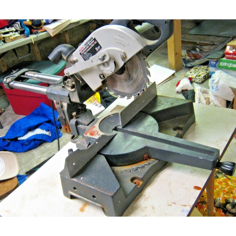 The Sears Craftsman 8 1/4" Slide Compound Miter Saw (Model # 113.234880)